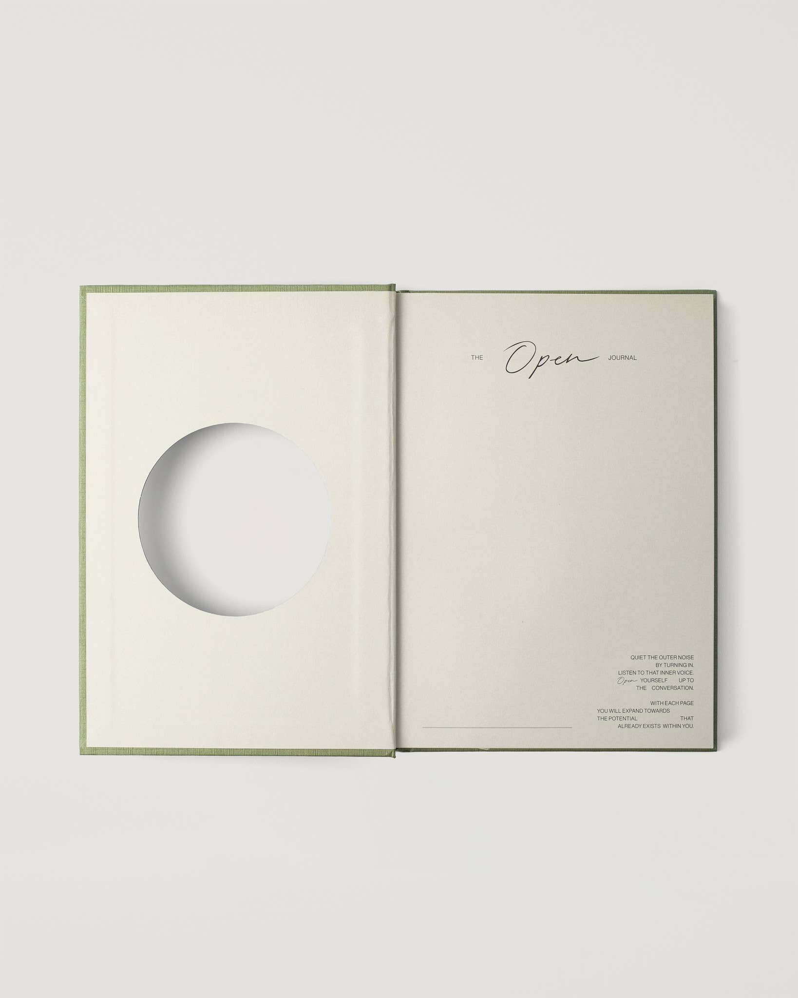 Wilde House Paper Open Journal | Guided Hardcover Journal with Free Journaling Course Library