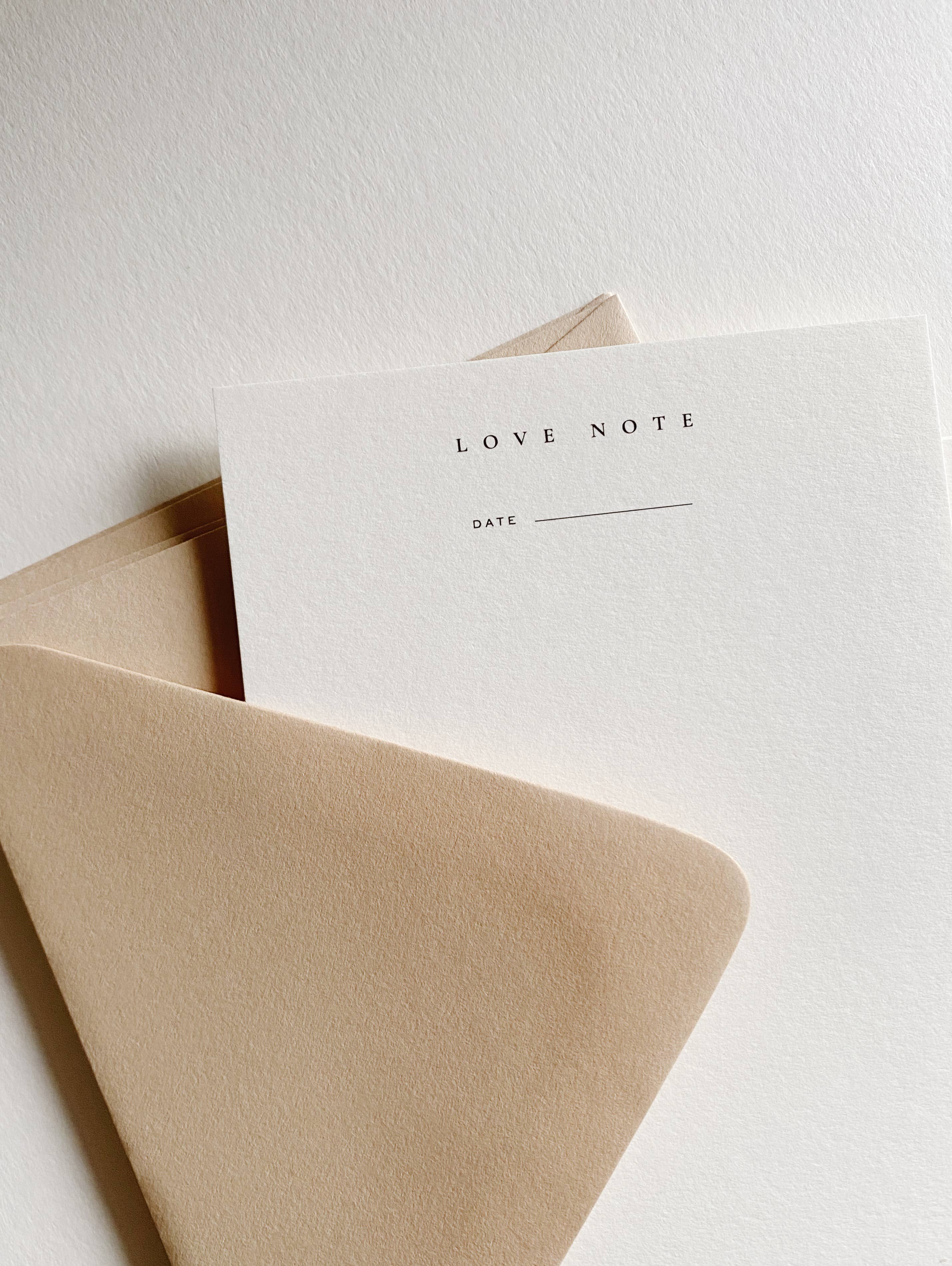Jaymes Paper ‘Love Note’ Notecard