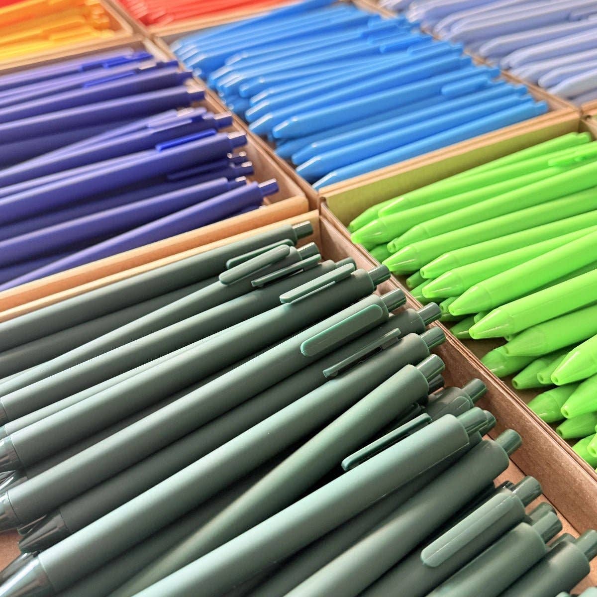 Morandi Pastel Retractable Pens