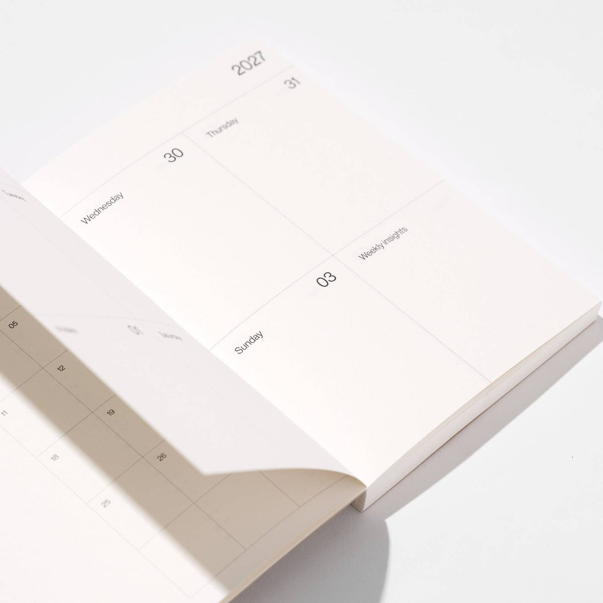 2027 Planner in Clay | Lay-Flat, Recycled Paper