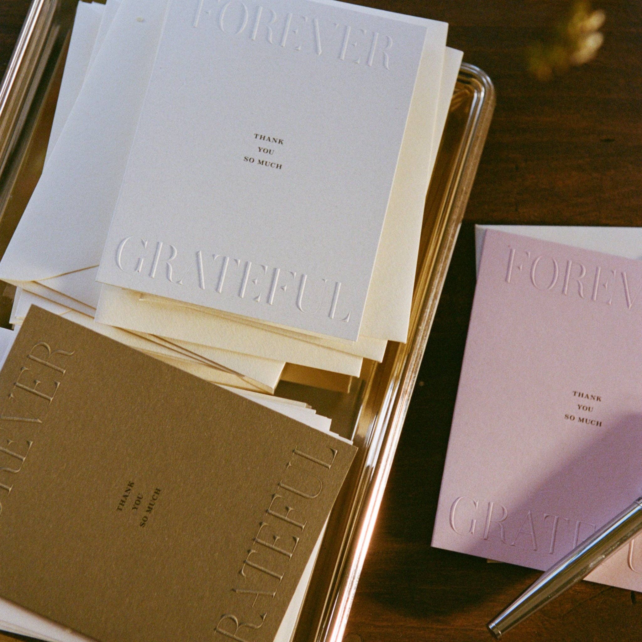 Jaymes Paper “Forever Grateful – Thank You So Much” Greeting Card
