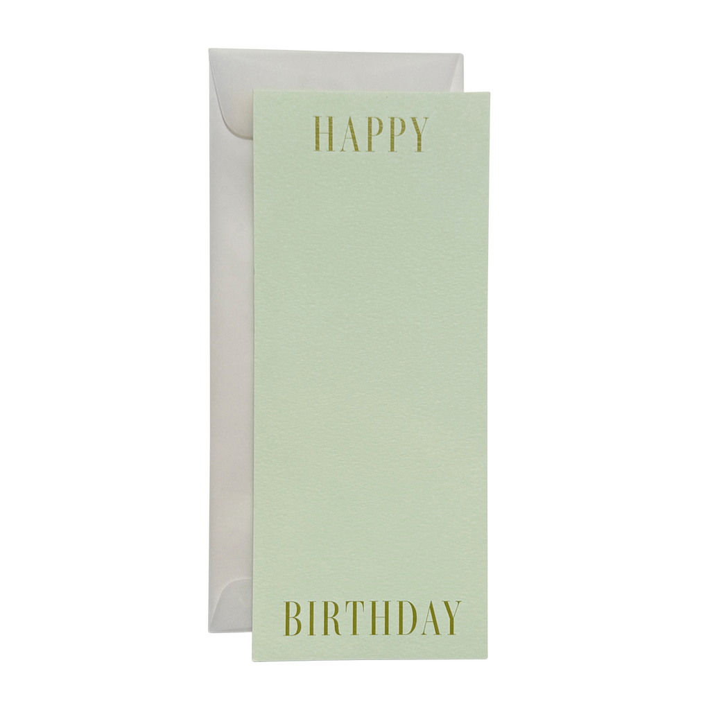 Jaymes Paper Happy Birthday Flat Card