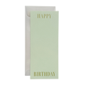 Jaymes Paper Happy Birthday Flat Card