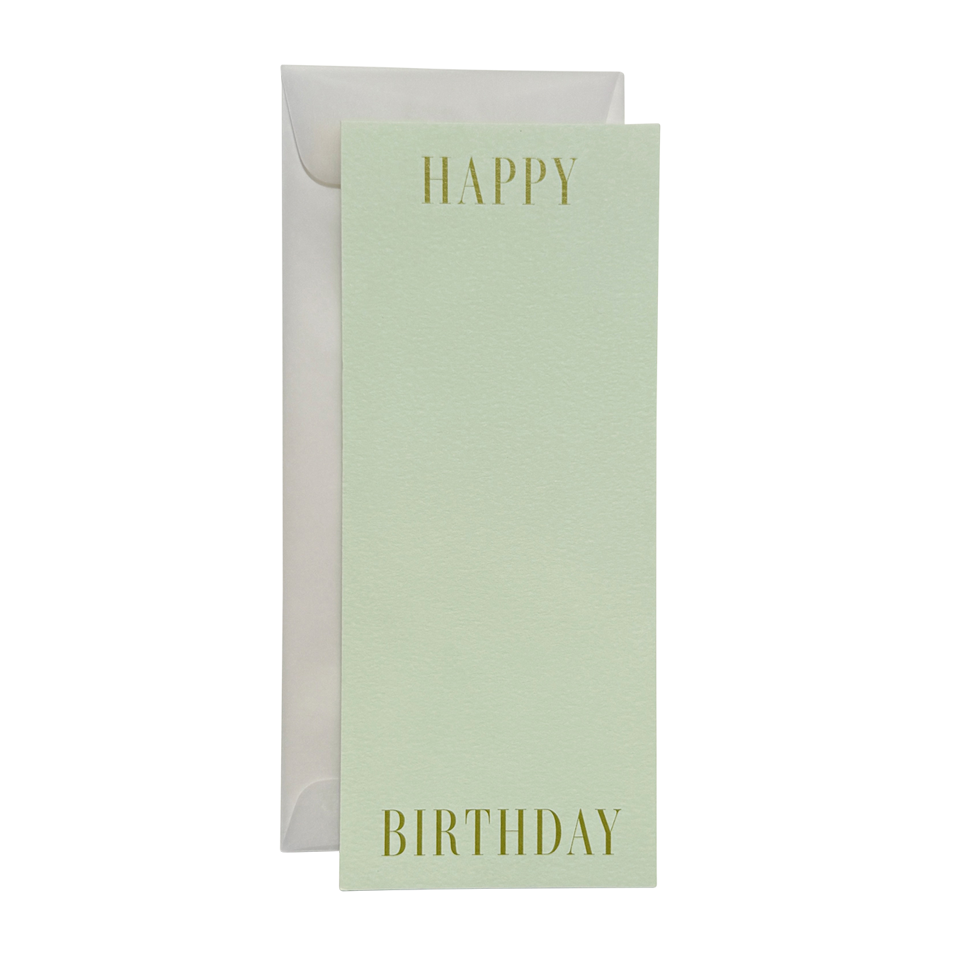 Jaymes Paper Happy Birthday Flat Card