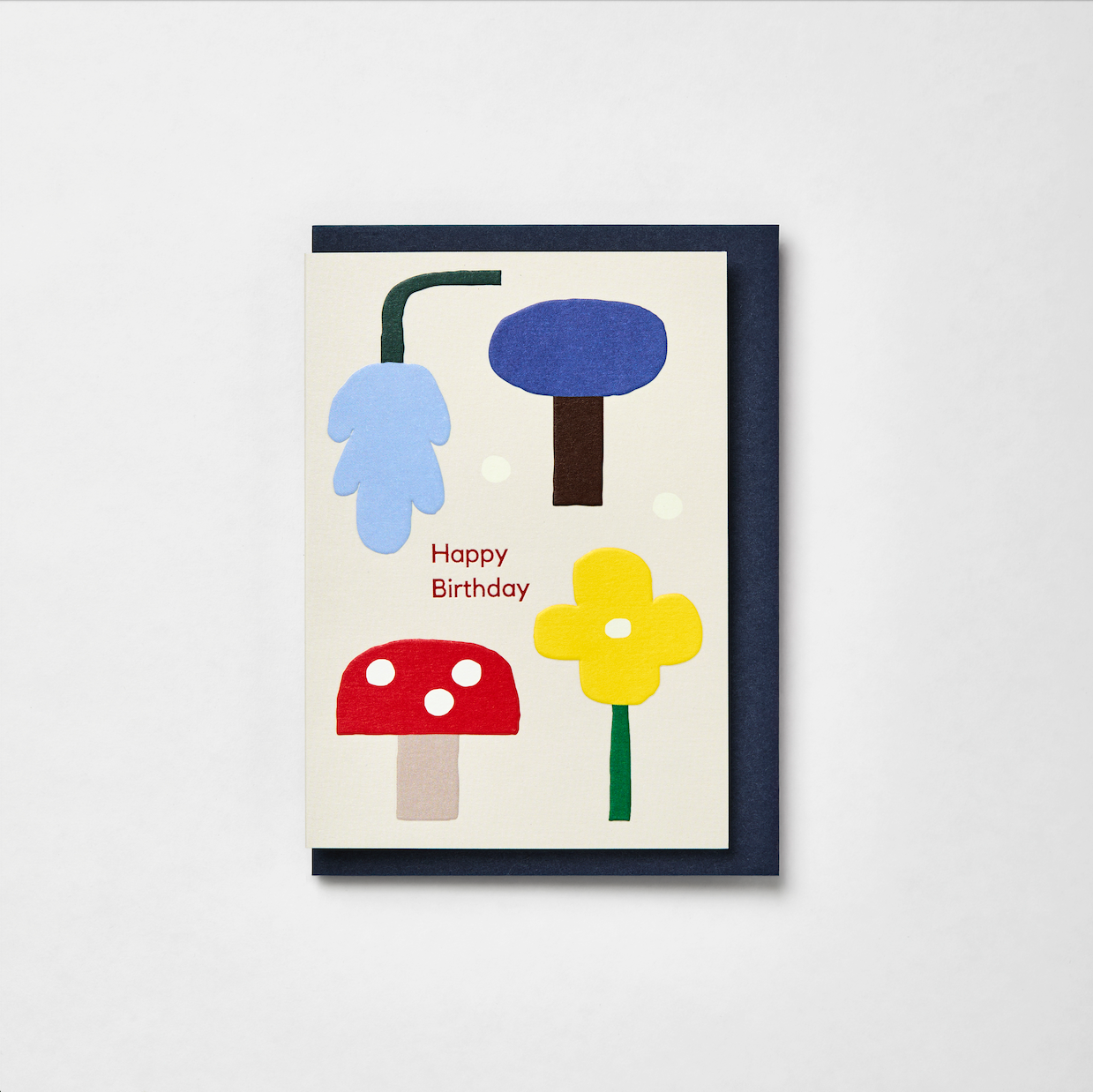 Foiled Mushroom Birthday Card | Kinshipped x Ayesha Pearce