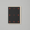 Big Kisses Valentines Card