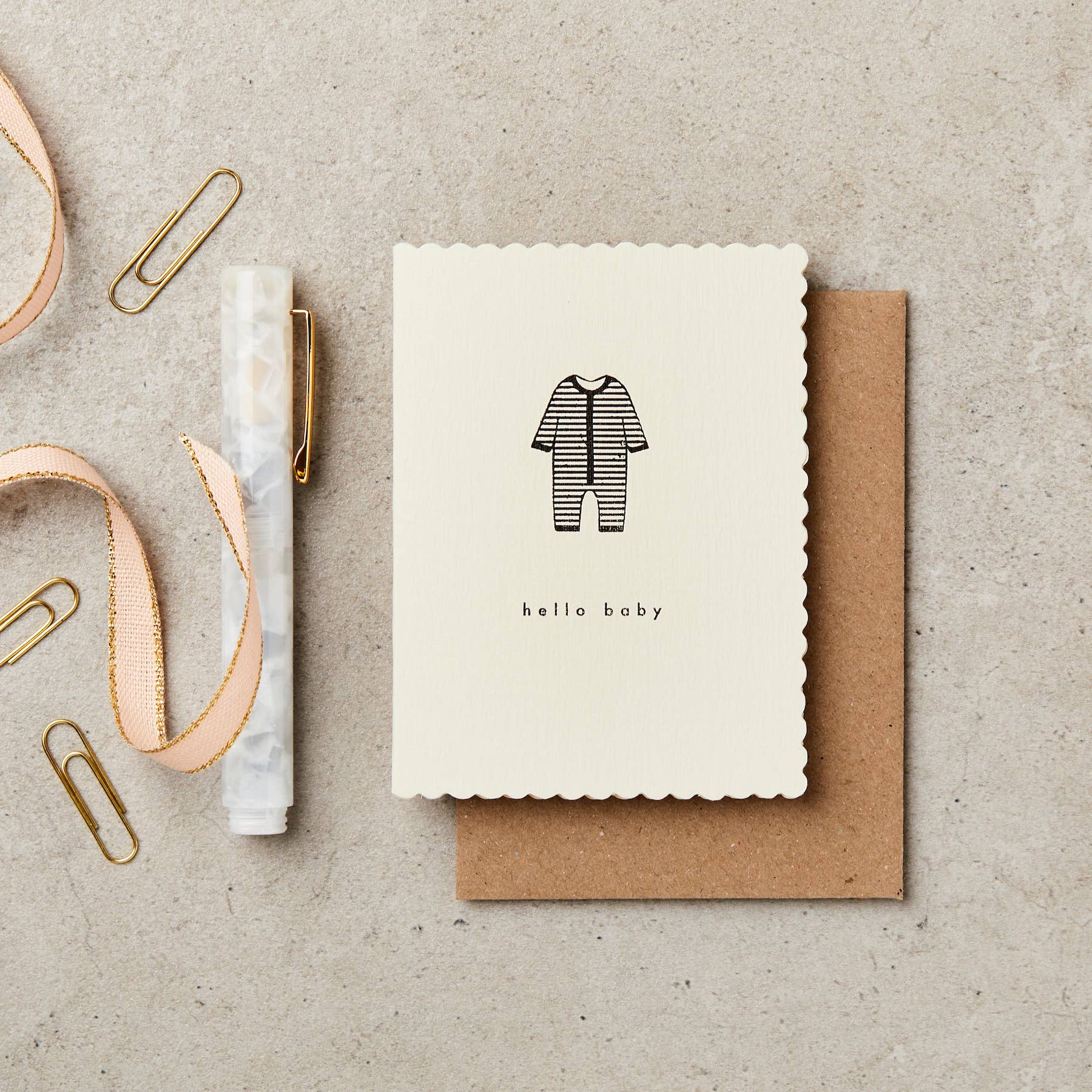 Babygrow A7  Greeting Card