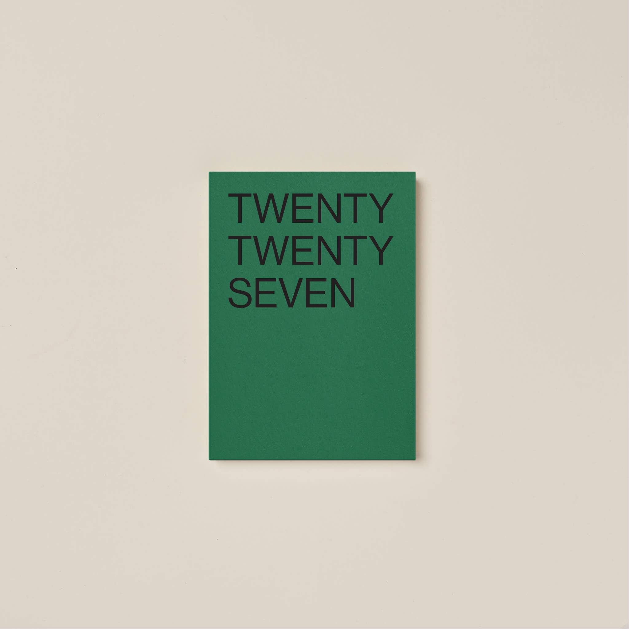 2027 Weekly Planner Journal | Lay-Flat | Emerald | This Might Work