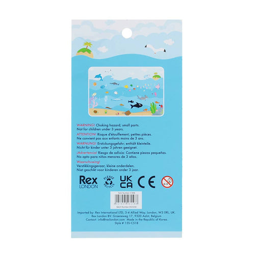 3D puffy stickers - Sea Creatures