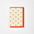 Little bows blank seasonal Christmas card