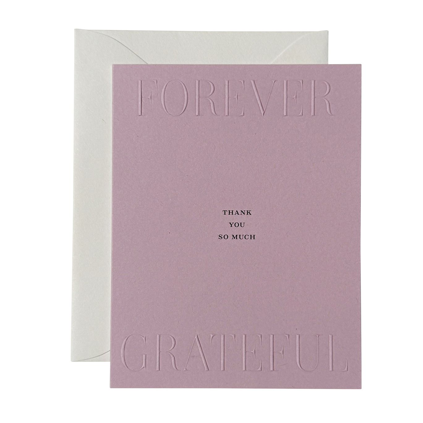 Jaymes Paper “Forever Grateful – Thank You So Much” Greeting Card