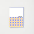 Gingham Birthday Card | A6 Pink Blue Yellow