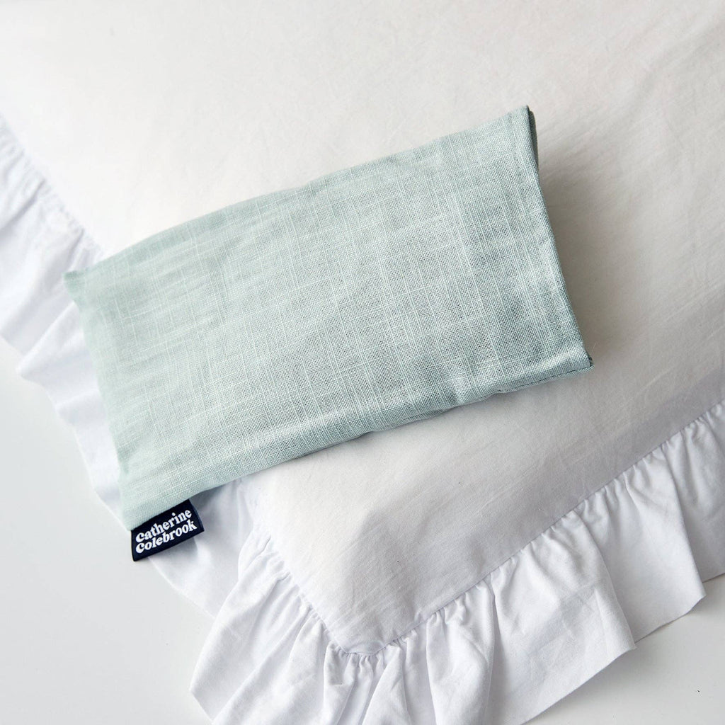 Linen Lavender Eye Pillow – Catherine Colebrook Soothing Wheat & Lavender Pillow