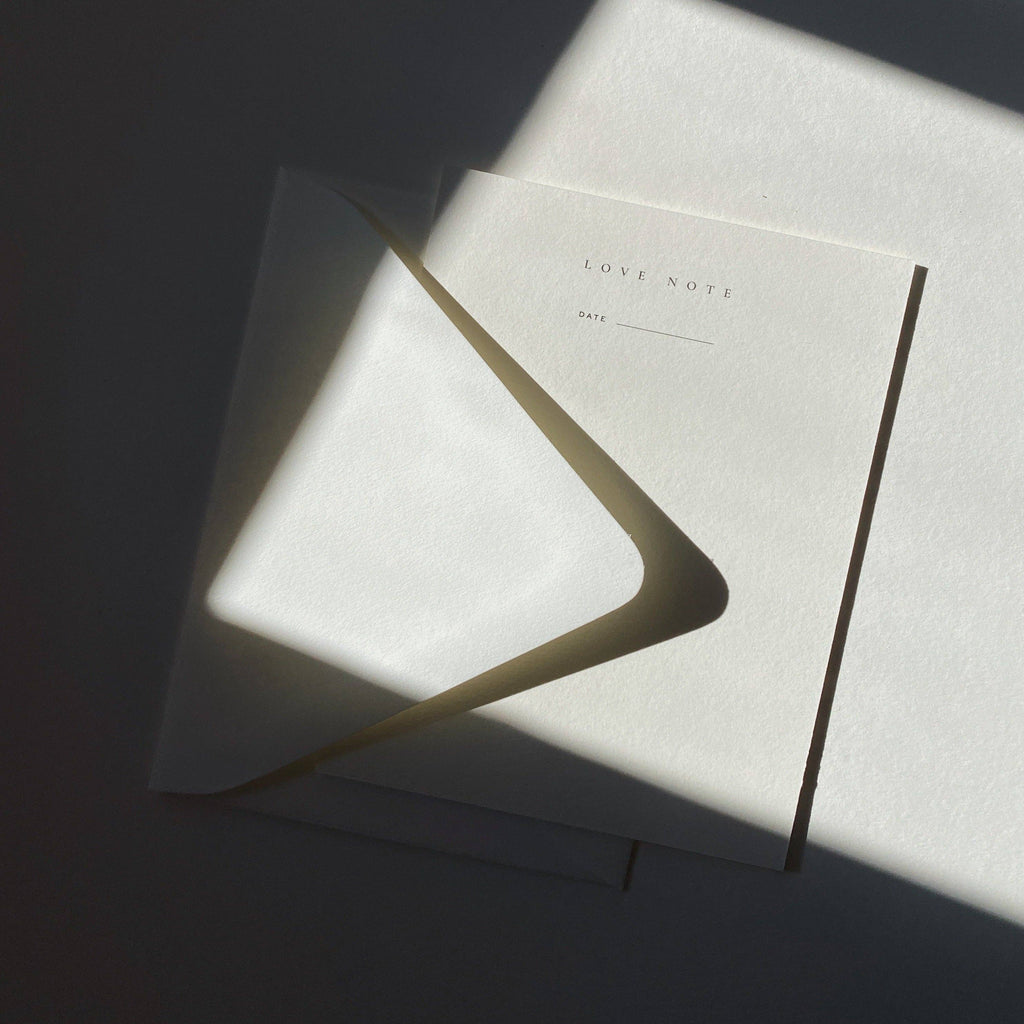 Jaymes Paper ‘Love Note’ Notecard