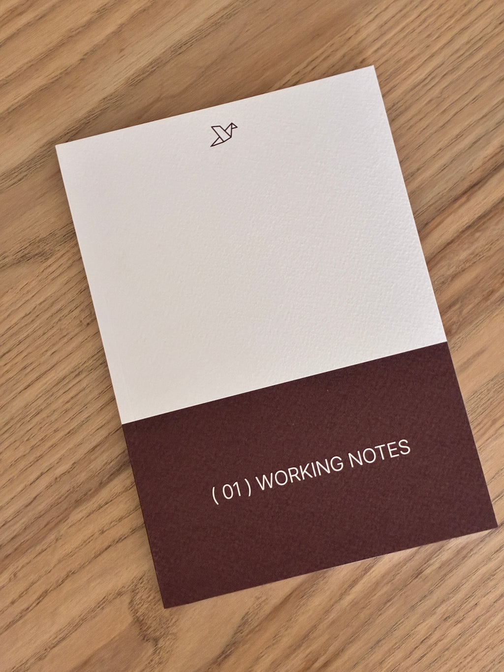 Working Notes Notebook