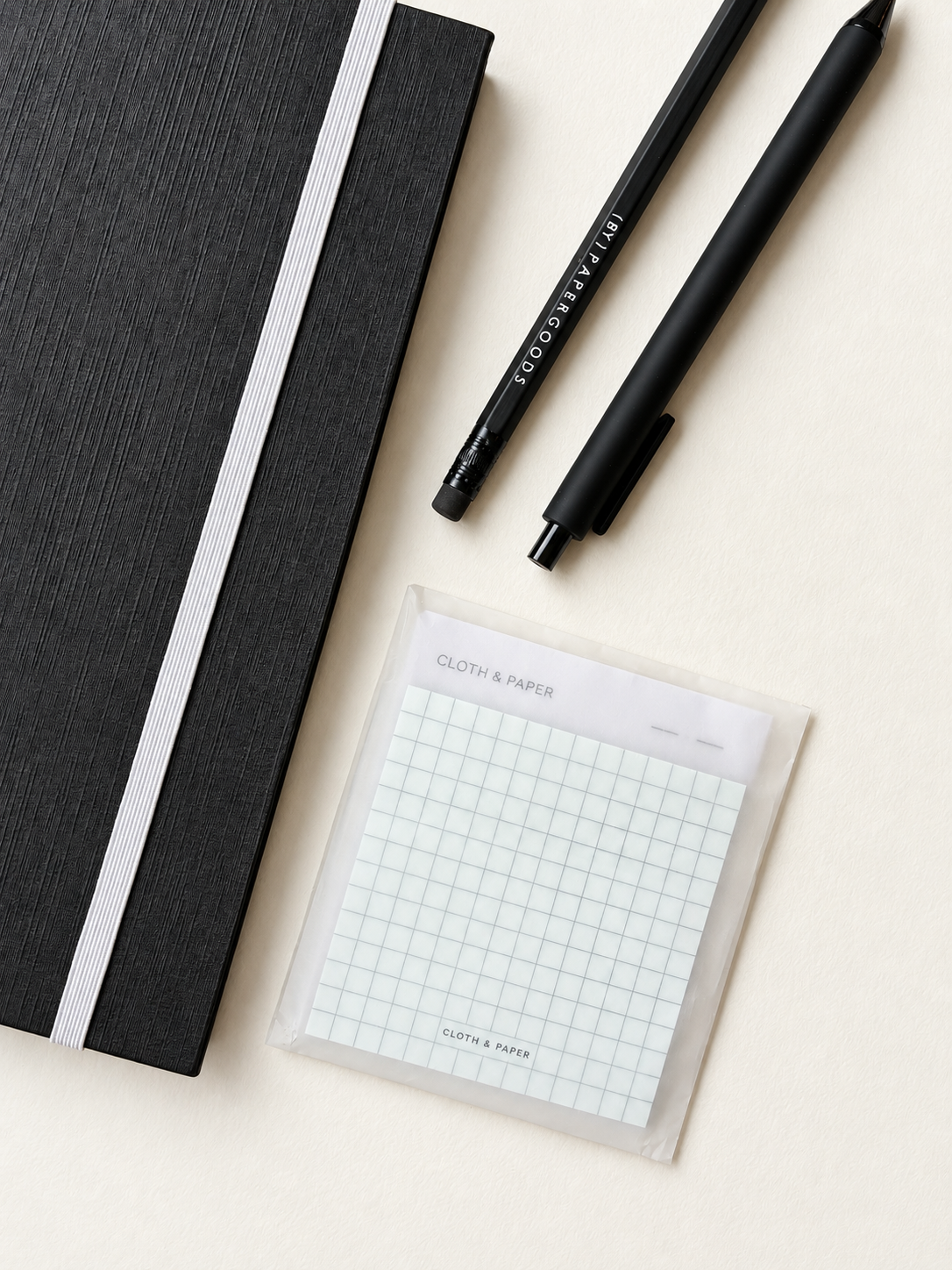 The Monochrome Edit | Black & White Stationery Gift Set