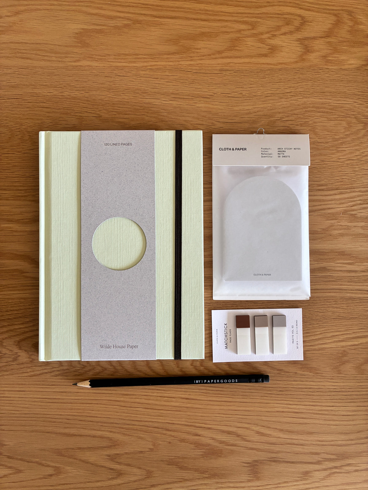 Stationery Bundle | Notebook, Flags & Pen Set