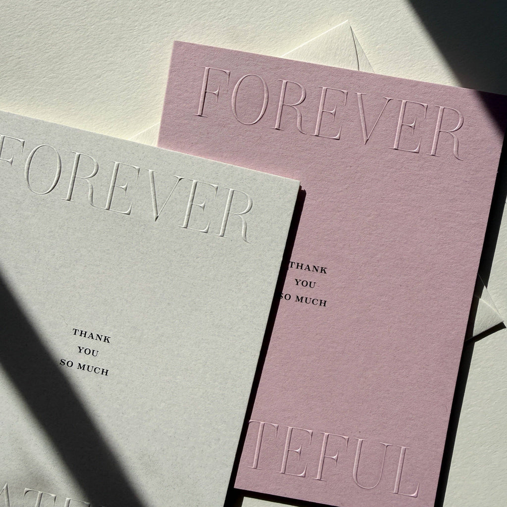Jaymes Paper “Forever Grateful – Thank You So Much” Greeting Card