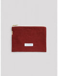 Organic Cotton Canvas Pouch | Saffron, Pink, Rust - Made in Portugal
