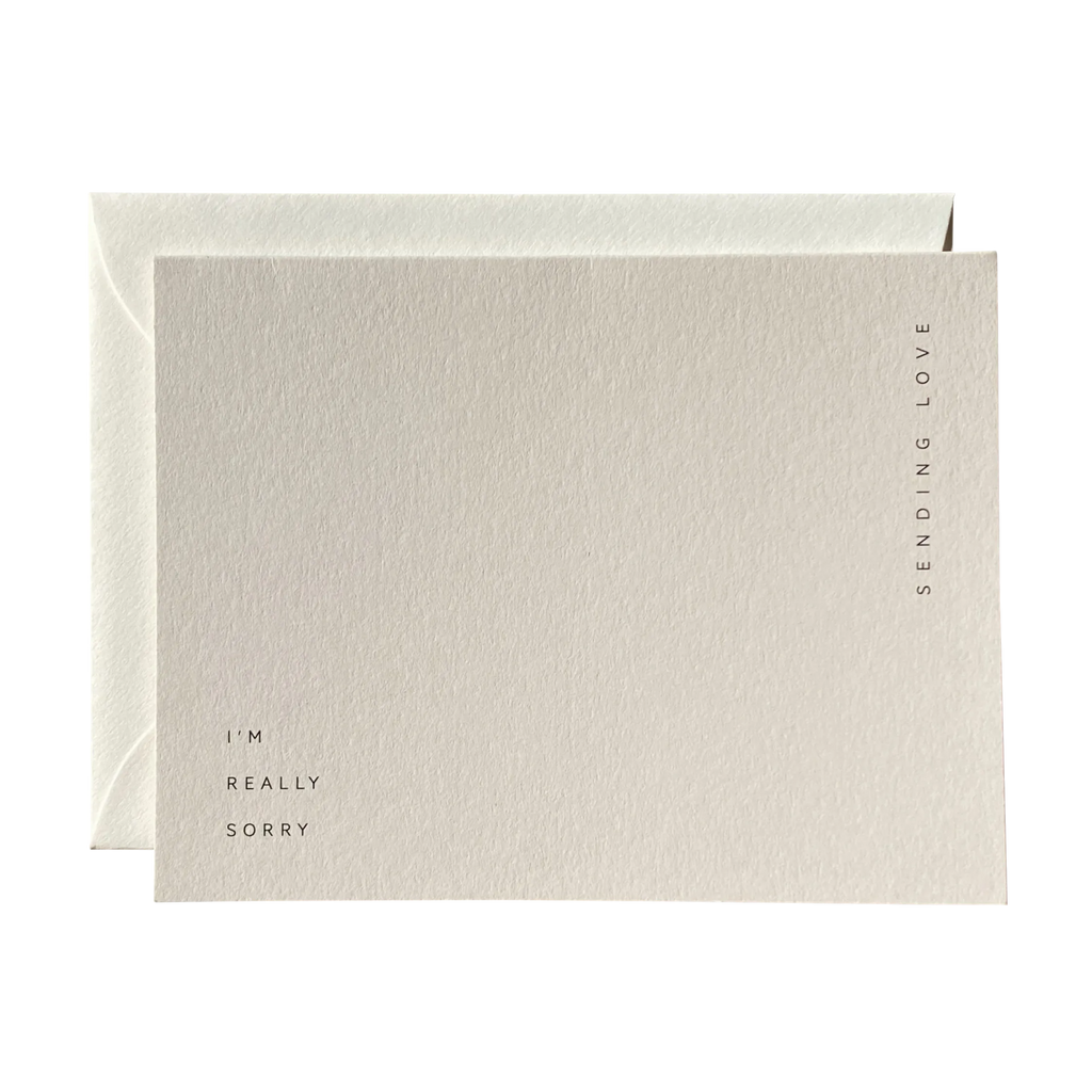 Jaymes Paper “I’m Really Sorry – Sending Love” Greeting Card