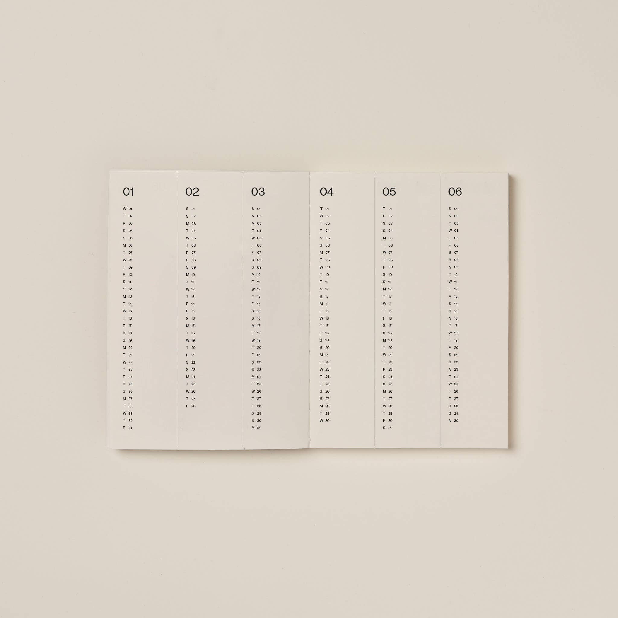 2026 Claret Planner – Weekly & Monthly Diary with Embossed Cover