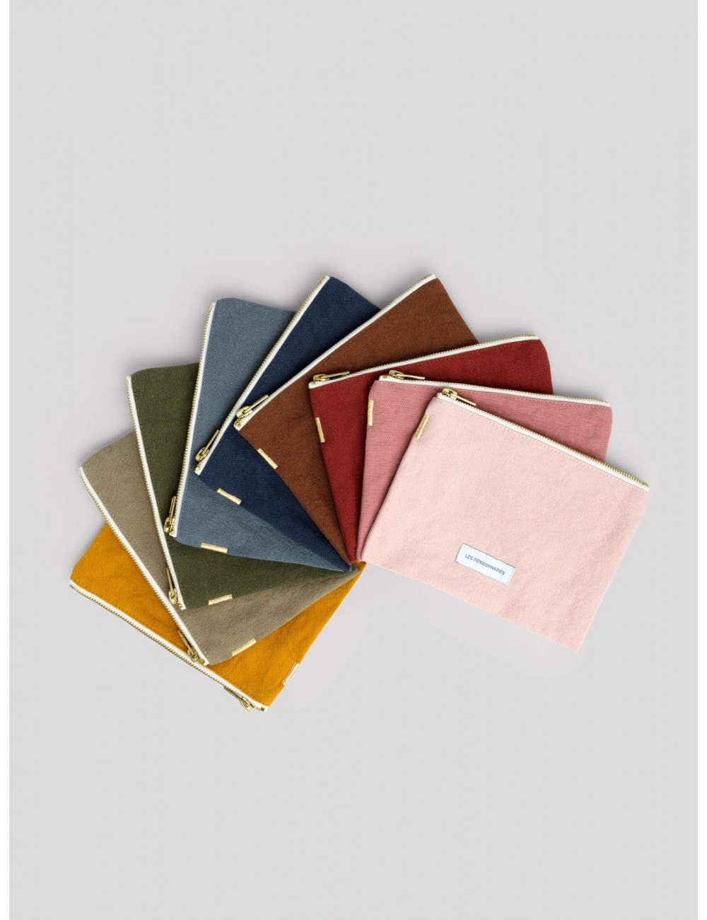 Small Organic Cotton Canvas Pouch | Delicate Pink | Made in Portugal