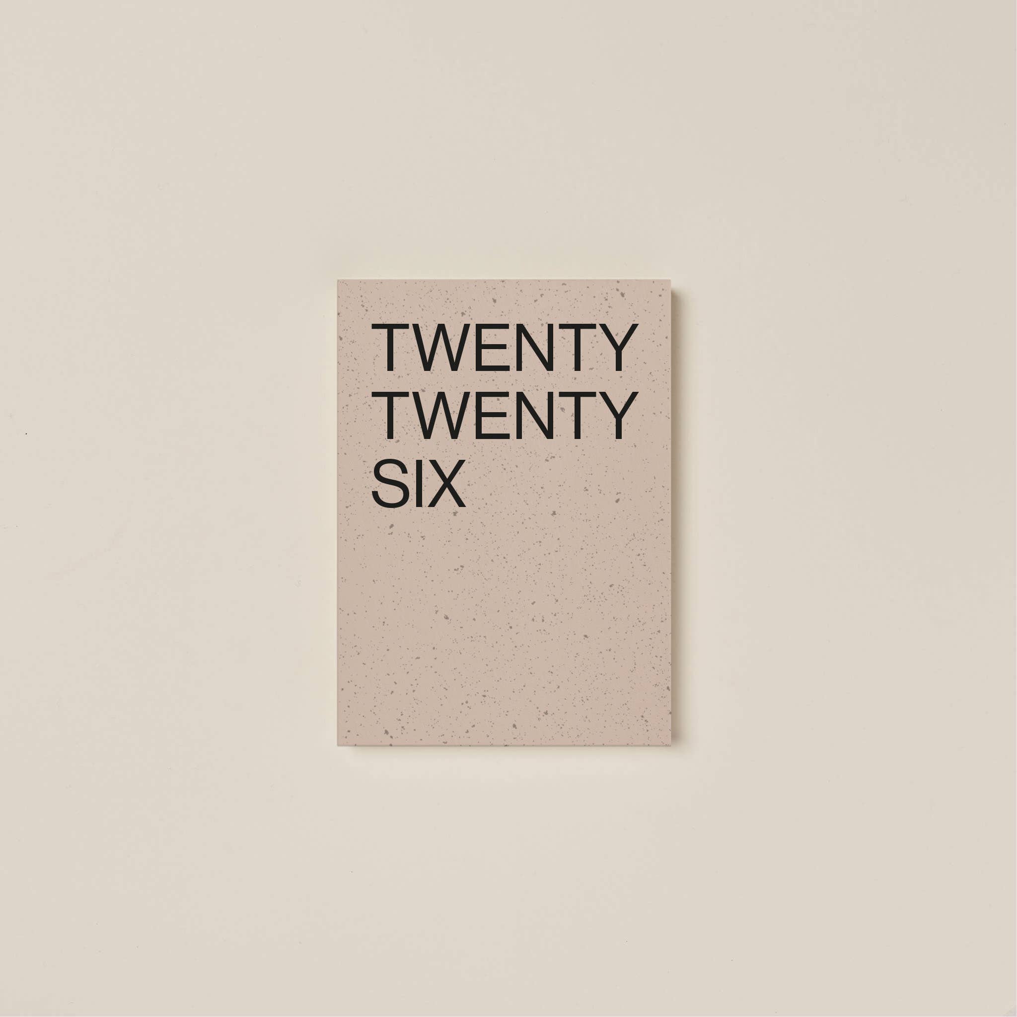 2026 Cacao Planner – Eco-Friendly Weekly & Monthly Diary with Recycled Cacao Cover