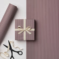 Kinshipped Russet Pinstripe Wrapping Paper
