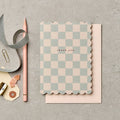 Scallop Thank You Card | Pastel Illustrated | A6 with Envelope