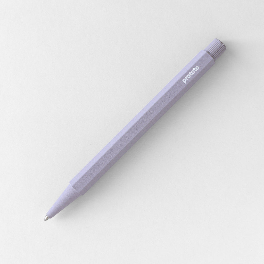 Zero Waste ballpoint pen in lavender