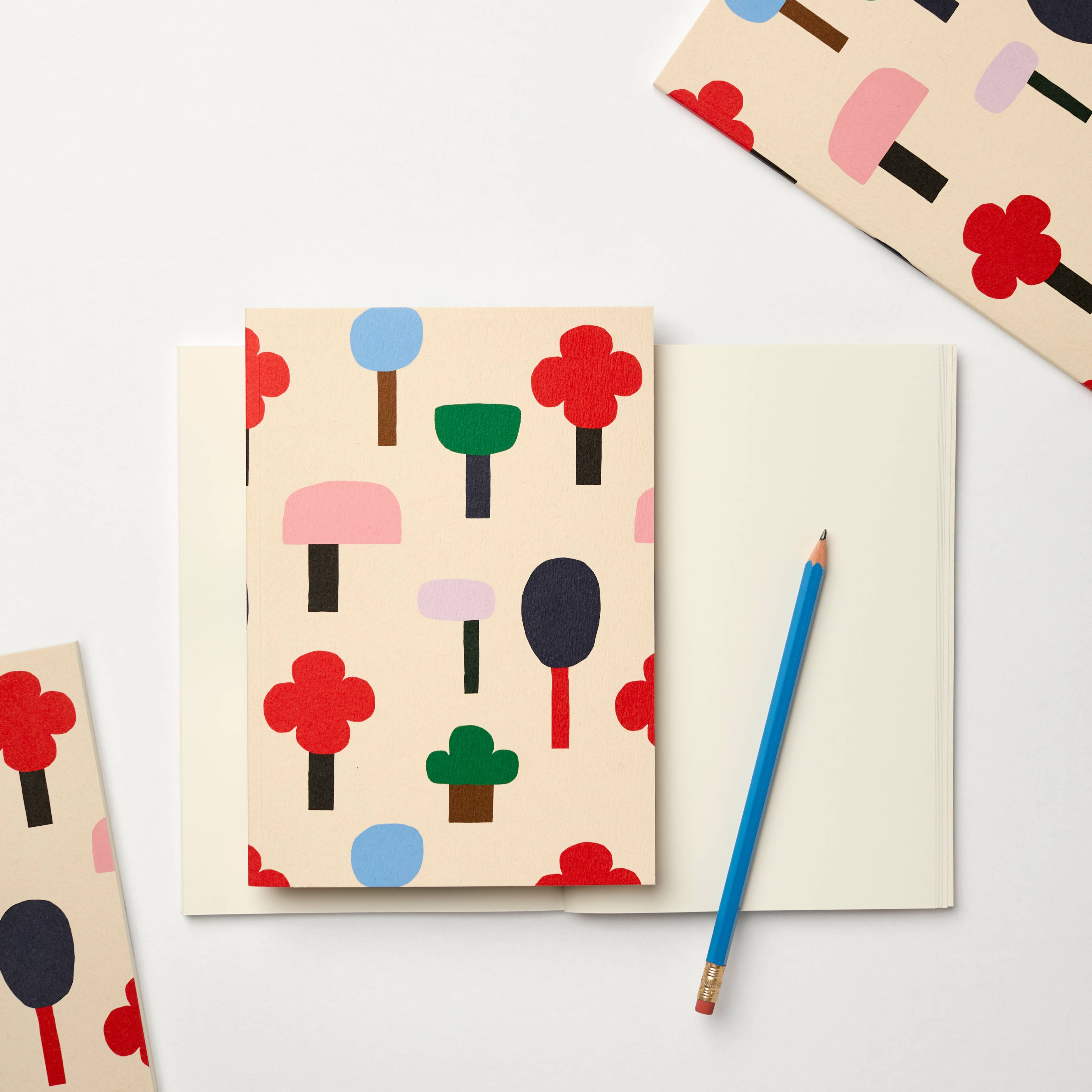Colourful Trees Sketchbook | Kinshipped x Ayesha Pearce