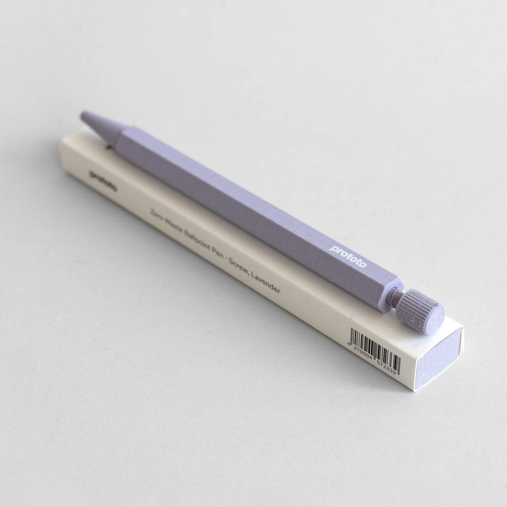 Zero Waste ballpoint pen in lavender