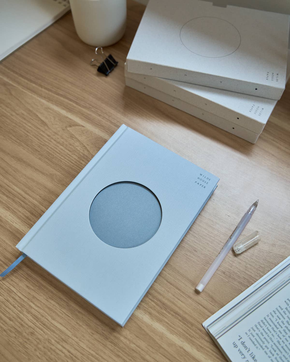 Wilde House Paper Open Journal | Guided Hardcover Journal with Free Journaling Course Library