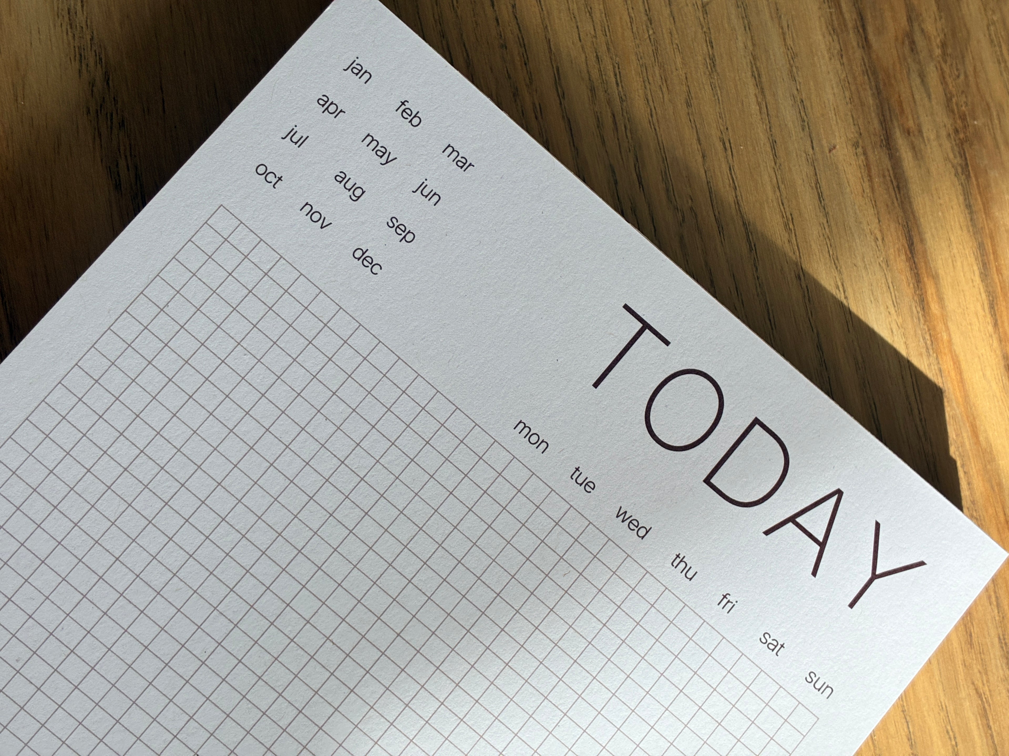 Working Notes Today Desk Pad