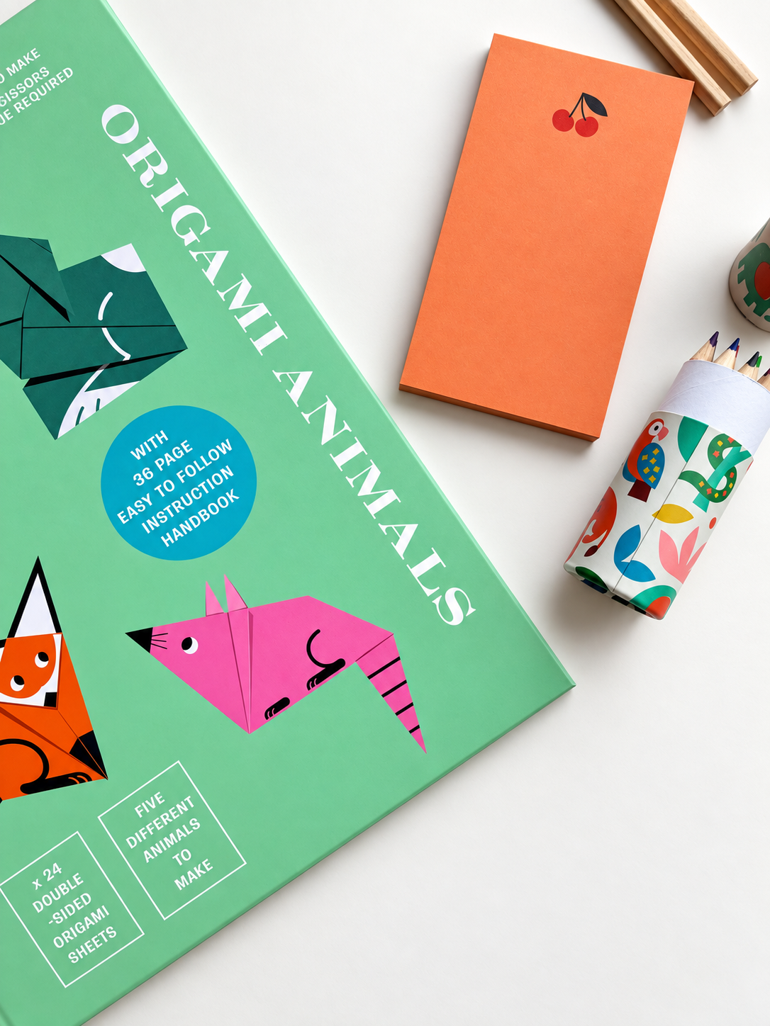 Wild & Wonderful | Origami Animal Craft Gift Set for Kids